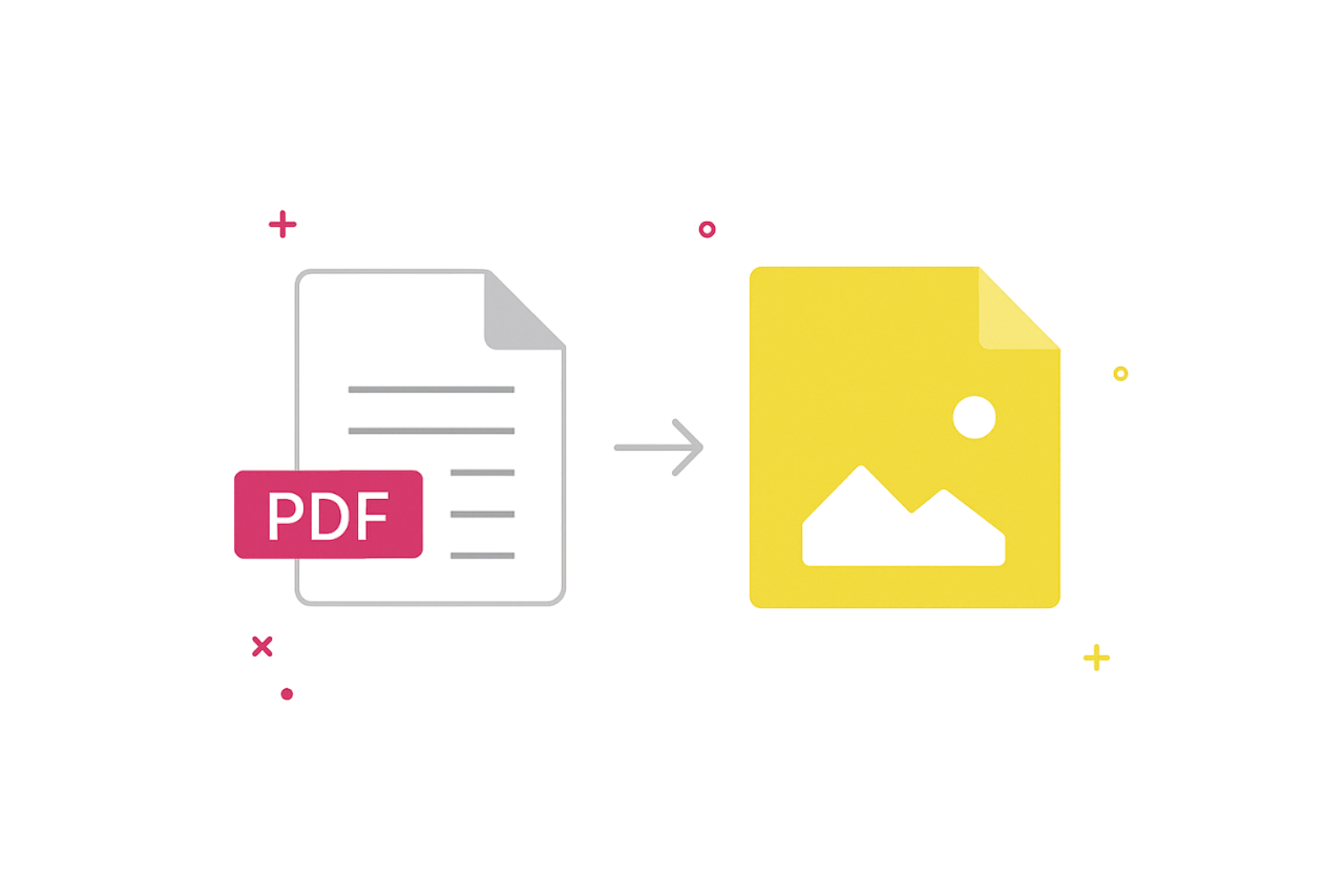 JPG to PDF Illustration
